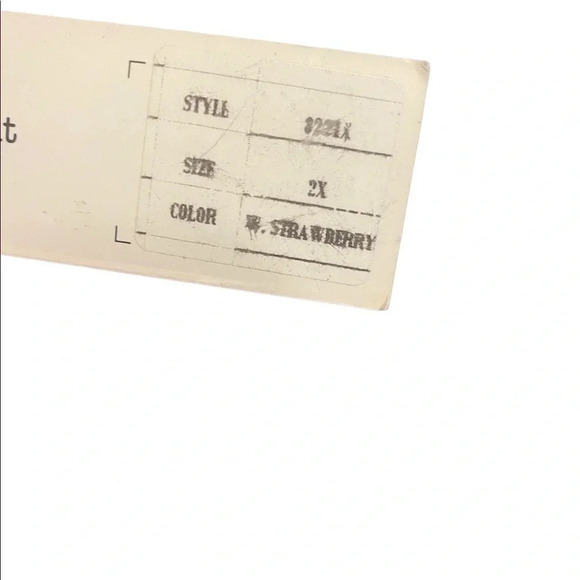 NWT Wishlist Blouse Strawberry - Picture 4 of 4